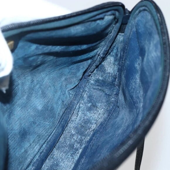 GUCCI GG Supreme Shoulder Bag PVC Navy Gold 007 115 6428 8039 Auth ep10857 - Picture 13 of 16